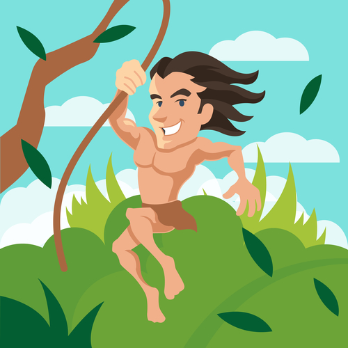Tarzan som tegnefilmsfigur
