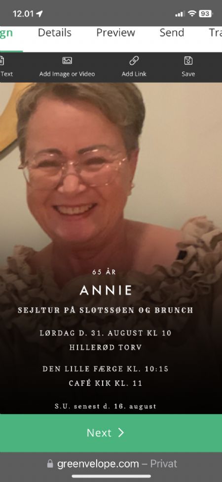 Profilbillede af Annie B- ID: 173745 - Billede nr: 574835
